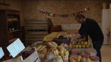 Après des années ininterrompues de croissance, les ventes de produits alimentaires bio ont reculé de 3% en 2021. (CAPTURE ECRAN FRANCE 3)