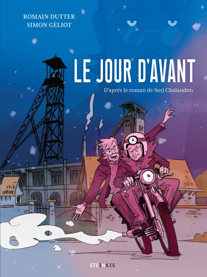 Couverture de la BD "Le Jour d'avant". (EDITIONS STEINKIS)