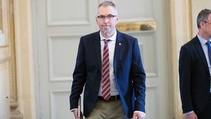 Le député La République en Marche de Saint-Pierre-et-Miquelon, Stéphane Claireaux, à l'Assemblée Nationale en 2019.&nbsp; (CHRISTOPHE MORIN / MAXPPP)