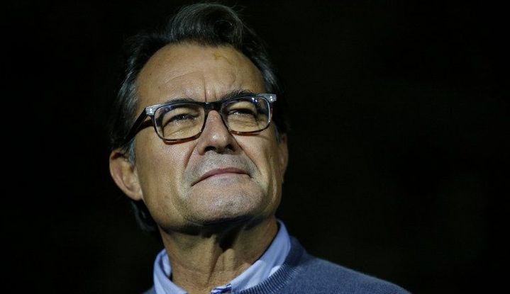 Artur Mas, ancien Président du gouvernement régional de Catalogne photographié en 2016. (PAU BARRENA / AFP)