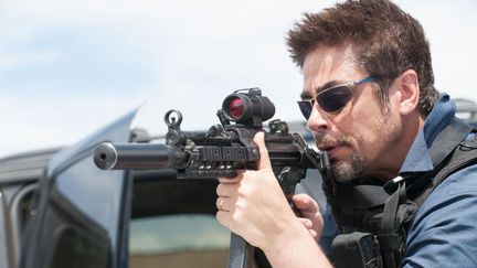 L'acteur Benicio del Toro dans le film «Sicario» de Denis Villeneuve. (Photo du Film © Richard Foreman )