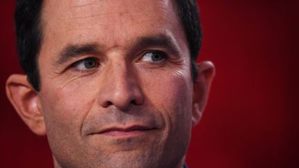 Benoît Hamon, le 9 mars 2017. (GABRIEL BOUYS / AFP)