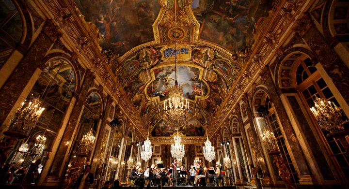 Concert à la Galerie des glaces à Versailles.
 (Agathe Poupeney)