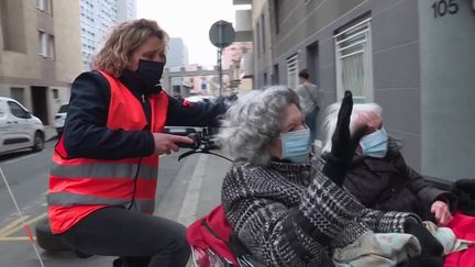 Ehpad : des balades en triporteur à Lyon