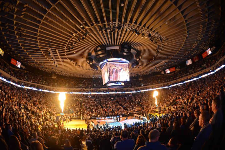 L'Oracle Arena d'Oakland, en Californie, lors d'un match entre les Golden State Warriors et les Sacramento Kings, le 29 novembre 2015. (NOAH GRAHAM / NBAE)