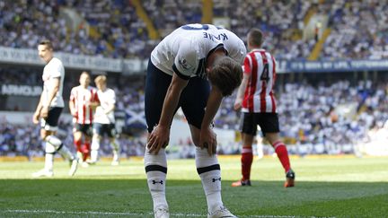 Le buteur des Spurs Harry Kane, déçu face à Southampton (IAN KINGTON / AFP)