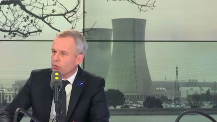 François de Rugy, ministre de la Transition écologique, invité de franceinfo le 9 novembre 2018. (RADIO FRANCE / FRANCE INFO)