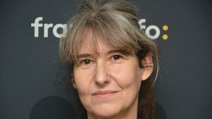 La réalisatrice Laetitia Masson pour sa série "Aurore" sur Arte. (JEAN-CHRISTOPHE BOURDILLAT / RADIO FRANCE)