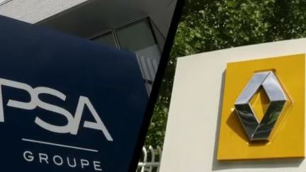 Renault et PSA, constructeurs. (FRANCE 2)