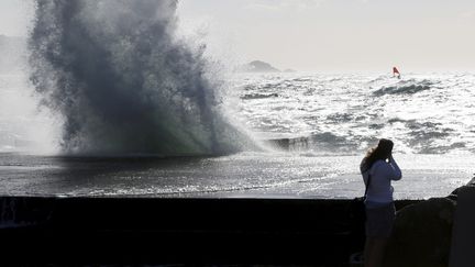 Le mistral soufflant &agrave; Marseille (Bouches-du-Rh&ocirc;ne), le 22 octobre 2014.&nbsp; (  MAXPPP)