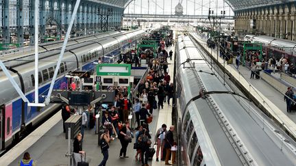 La gare de Bordeaux Saint-Jean, le 5 mai 2018. (NICOLAS TUCAT / AFP)