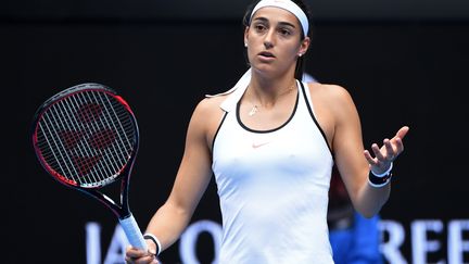 Caroline Garcia perdue, sans solution (WILLIAM WEST / AFP)