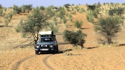 Quelque part dans la région de Tombouctou (nord du Mali) en mars 2010. (AFP - Nicolas Thibaut - Photononstop)