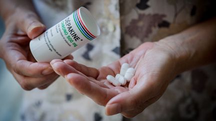 La molécule de base de cet antiépileptique, le&nbsp;valproate de sodium, présente des risques élevés pour la santé du fœtus.&nbsp; (GARO / PHANIE / AFP)