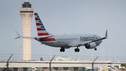 La compagnie American ailrines compte une vingtaine de Boeing 737 Max 8 dans sa flotte. (JOE RAEDLE / GETTY IMAGES NORTH AMERICA)