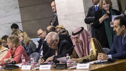 &nbsp; (Le ministre espagnol des Affaires étrangères Jose Manuel Garcia Margallo et son homologue saoudien Adel al-Jubeir © MaxPPP)