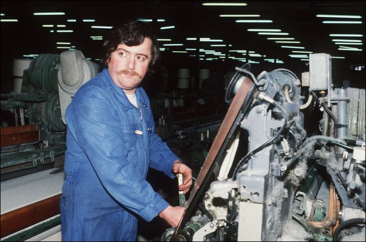 Bernard Laroche, en février 1985 après sa libération, "faute de charges suffisantes", après trois mois de détention provisoire.&nbsp; (ERIC FEFERBERG / AFP)