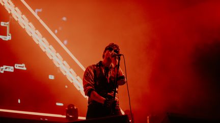 Programmé en clôture de Rock en Seine, Julian Casablancas et les Strokes ont donné un concert catastrophique, dimanche 27 août 2023. (LOUIS COMAR)