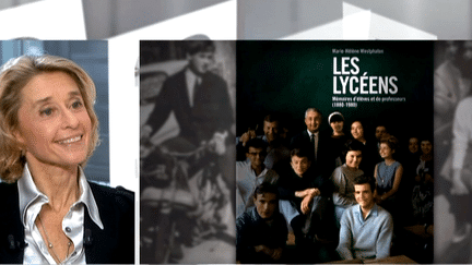 Marie-Hélène Westphalen présente son livre "Mémoire de lycéens de 1880 à 1980"
 (France 2)