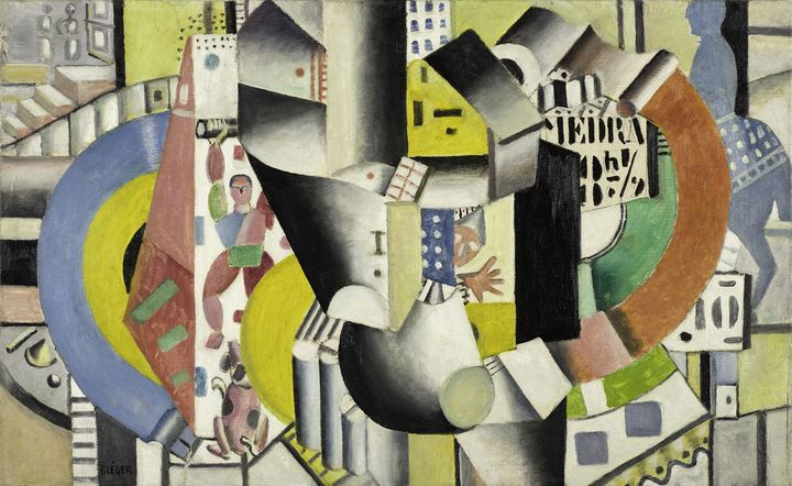 Fernand Léger, Le Cirque Medrano, 1918, Paris, Centre Pompidou - Musée national d'art moderne - Centre de création industrielle (© ADAGP, Paris, Photo © Centre Pompidou, MNAM-CCI,Dist. RMN-Grand Palais / Bertrand Prévost)