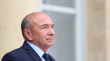 Le ministre de l'Intérieur Gérard Collomb, à l'Elysée, le 5 septembre 2018. (MUSTAFA YALCIN / ANADOLU AGENCY / AFP)