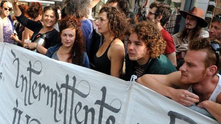 Manif des intermittents du spectacle à Toulouse, le 11/06/2014
 (PHOTOPQR/LA DEPECHE DU MIDI)