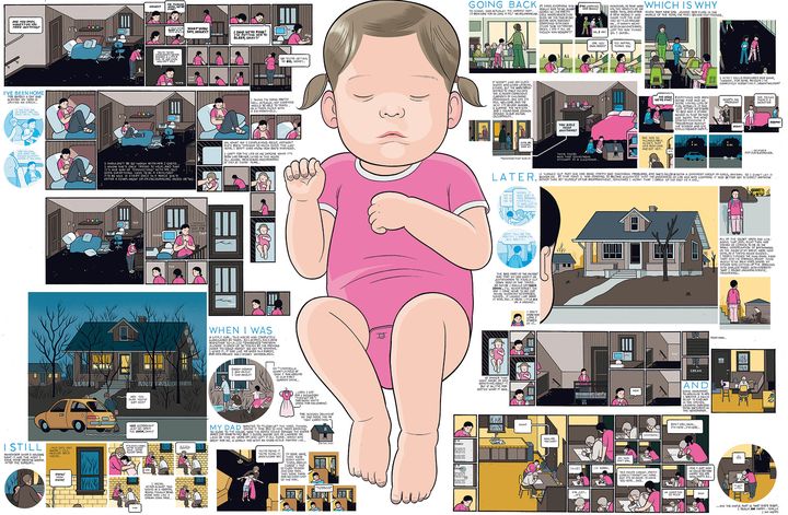 "Building Stories, daughter" (Chris Ware)