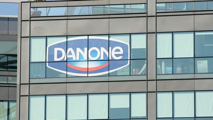 Façade de l'institut Danone à Saint-Ouen (Seine-Saint-Denis). (CATHERINE GRAIN / RADIO FRANCE)