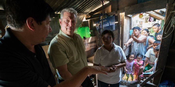 Al Gore dans "Une suite qui dérange - le temps de l'action" de Bonni Cohen et Jon Shenk
 (Paramount Pictures France)