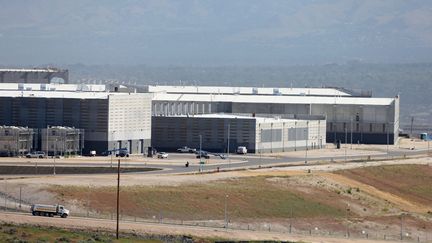 Un b&acirc;timent de la&nbsp;National Security Agency (NSA) le 10 juin 2013 &agrave;&nbsp;Bluffdale, Utah (Etats-Unis). (GEORGE FREY / GETTY IMAGES / AFP)