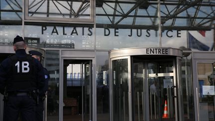 La façade du tribunal de grande instance de Bobigny, en Seine-Saint-Denis. (MAXPPP)