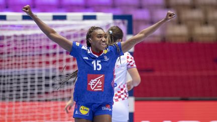 Kalidiatou Niakaté a réalisé une grande performance face à la Croatie (BO AMSTRUP / RITZAU SCANPIX)