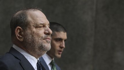 Le produceur Harvey Weinstein à la sortie d'une audience au tribunal de New York (Etats-Unis), le 20 décembre 2018. (DREW ANGERER / GETTY IMAGES NORTH AMERICA / AFP)