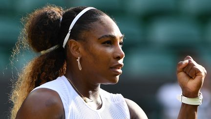 Serena Williams en juillet 2019 à Winbledon.&nbsp; (GLYN KIRK / AFP)