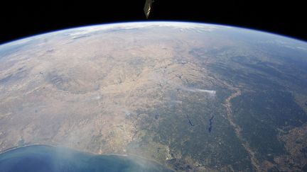 Le Texas (Etats-Unis) vue de la Station spatiale internationale, le 6 septembre 2011. (NASA / REUTERS)