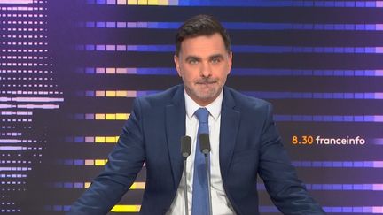 Laurent Saint-Martin, ministre du Budget et des Comptes publics invité du "8h30 franceinfo" (FRANCE INFO / RADIO FRANCE)