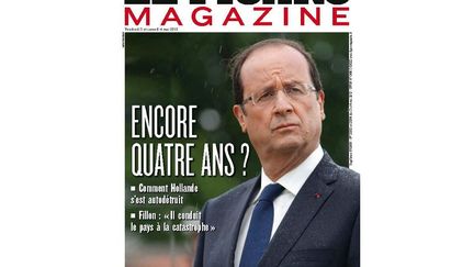 Alors que Fran&ccedil;ois Hollande est &agrave; l'Elys&eacute;e depuis an, "Le Figaro Magazine" semble perdre patience. "Encore quatre ans ?", se demande&nbsp;le magazine, visiblement d&eacute;pit&eacute; par la premi&egrave;re ann&eacute;e du quinquennat Hollande.&nbsp; (LE FIGARO MAGAZINE)