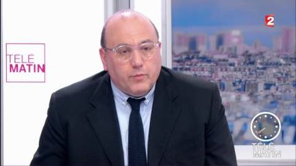 Julien Dray n'imagine pas la disparition du PS. (FRANCE 2)