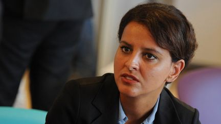 Najat Vallaud-Belkacem, le 28 ao&ucirc;t 2015 &agrave; La Rochelle (Charente-Maritime). (XAVIER LEOTY / AFP)