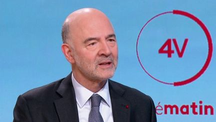 Pierre Moscovici, premier président de la Cour des comptes, était l'invité des "4 Vérités" sur France 2, vendredi 10 mars. (FRANCE 2)