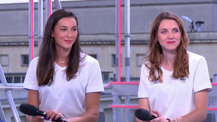 JO 2024 : "Qu'est-ce qu'on peut demander de plus qu'une finale française ?", demande Sara Balzer, médaillée d'argent au sabre (france 2)