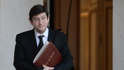 Patrick Kanner au palais de l'Elysée, à Paris, le 3 février 2016. (STEPHANE DE SAKUTIN / AFP)