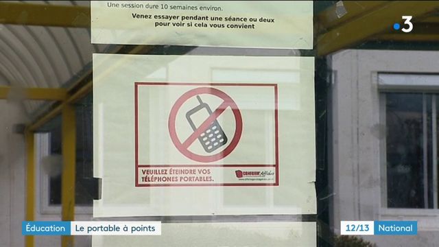 Pas De Téléphone Portable A Permis Signe. Éteignez Téléphone