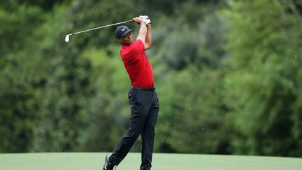 Tiger Woods lors de l'édition 2019 du Masters d'Augusta. (DAVID CANNON / GETTY IMAGES NORTH AMERICA)