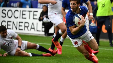 Vincent Rattez lors du match face à l'Angleterre.  (FRANCK FIFE / AFP)