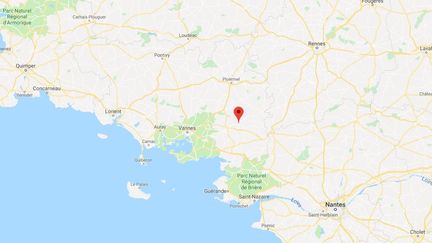 Un activiste italien, recherché depuis le G8 de Gênes en 2001 et qui avait élu domicile à Rochefort-en-Terre (Morbihan), a été arrêté par la gendarmerie le 8 août 2019. (GOOGLE MAPS)