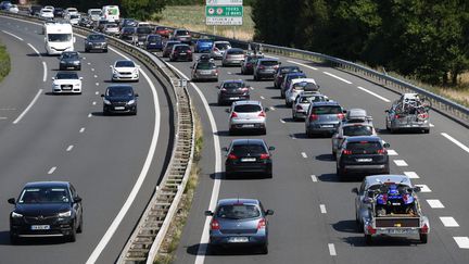 L'autoroute A11 dans le sens Angers-Paris, le 22 août 2019. (MAXPPP)