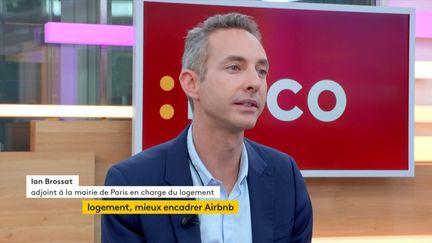 Invité de Jean-Paul Chapel dans ":L'éco", Ian Brossat, élu adjoint à la Mairie de Paris en charge du logement, présente son livre "Airbnb, la ville ubérisée".