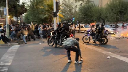 Des manifestations à Téhéran (Iran), le 19 septembre 2022. (AFP)