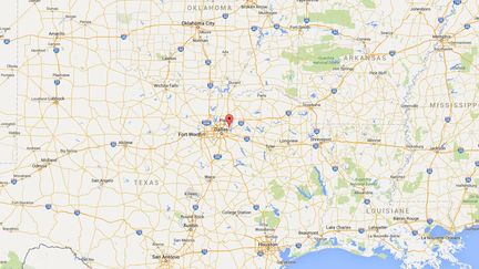 La ville de Rowlett (Texas) a été touché par de violentes tornades en décembre. (GOOGLE MAPS)